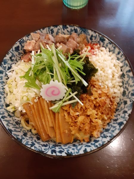 「(限定)冷やしまぜそば880円」@麺処はなぶさの写真