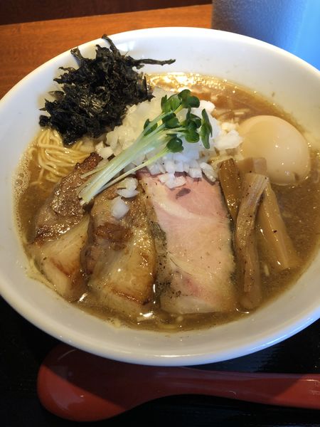 「特製　煮干し中華そば」@中華そば 蓮の華の写真