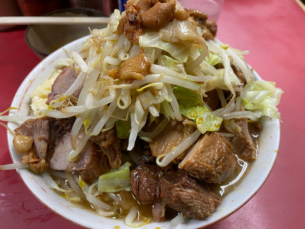 「大豚ダブル」@ラーメン二郎 環七一之江店の写真