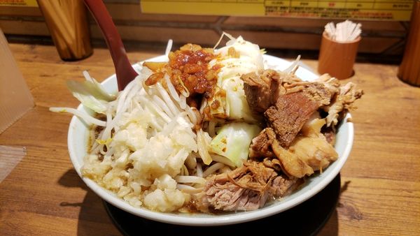 「ラーメン　ニンニク　750円」@ラーメン 豚パンチ 大宮南銀通り店の写真