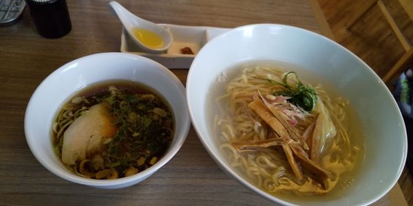 「蜆昆布水つけ麺 醤油」@中華そば 和渦 TOKYOの写真