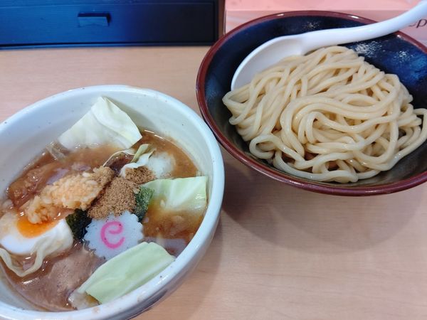 「うらぶたぶた(中盛・250g)870円→500円」@中華そば・特製もりそば 満帆 伊勢崎店の写真