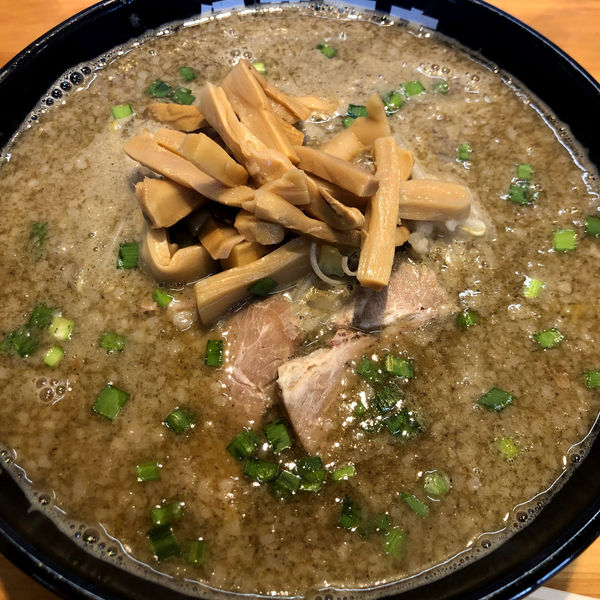 「極にぼ味噌ラーメン（背脂多め）　850円」@伊藤商店 足利店の写真