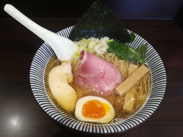 「白醤油煮干し」@寿製麺 よしかわ 西台駅前店の写真
