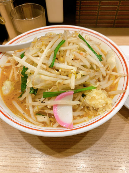 「味噌タンメン+唐揚げ」@東京タンメン トナリ 西葛西店の写真