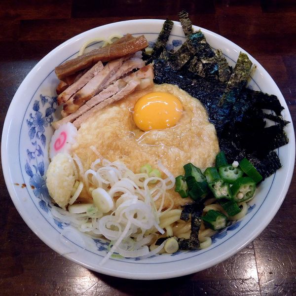 「【期間限定】汁なしとろろ（930円）＋ニンニク」@東池袋大勝軒 八王子店の写真