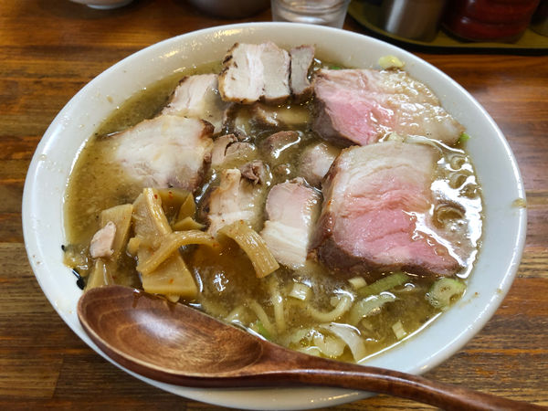 「豚バラ肉麺」@麺 髙はしの写真