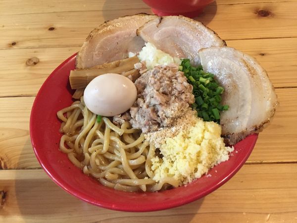 「伊勢海老混ぜそば　大盛り」@活龍 海老蟹専門 甲殻堂の写真