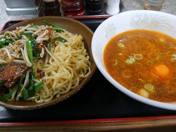 「スタミナつけ麺」@大連 本店の写真