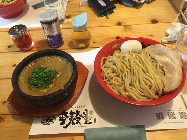 「伊勢海老つけ麺　中盛り」@活龍 海老蟹専門 甲殻堂の写真