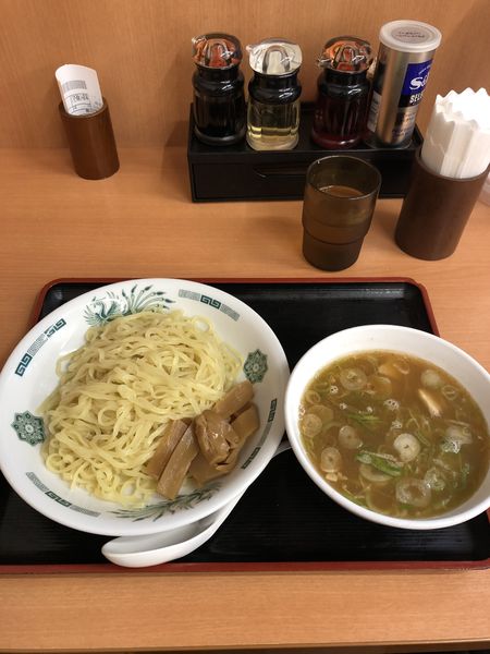 「和風つけ麺」@日高屋 御徒町南口店の写真