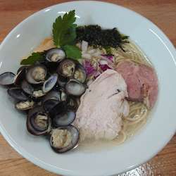 しじみ中華蕎麦(塩) しじみ増し