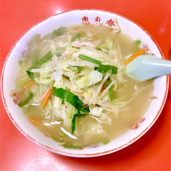 「タンメン。¥670。火曜日は大盛りサービス。」@恵礼香の写真