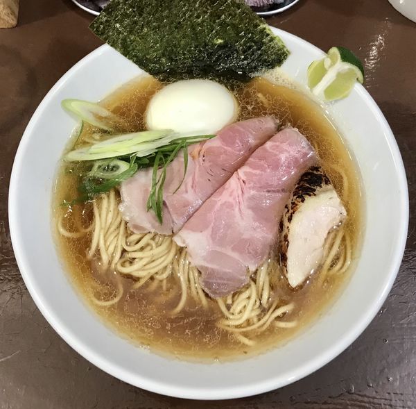 「極み淡麗煮干し醤油」@中華そば うお青の写真