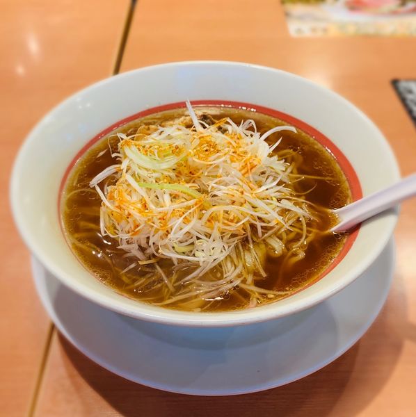 「ねぎらーめん（固め￥540）」@幸楽苑 日本橋桜通店の写真