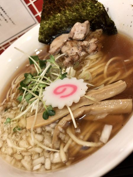 「かもラーメン ¥800」@中華そば かもまるの写真