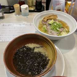 煮干しと昆布水のつけ麺