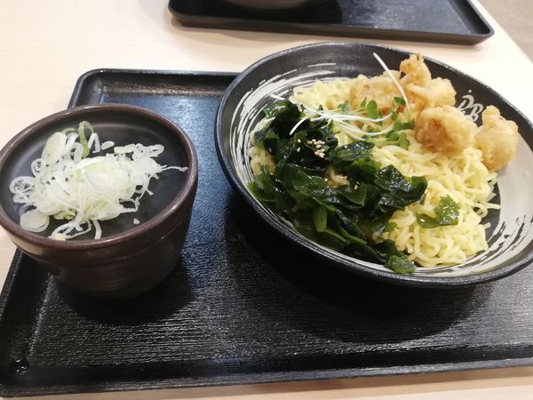 「帆立天ざる中華（季節限定）」@ゆで太郎 川越鴨田店の写真