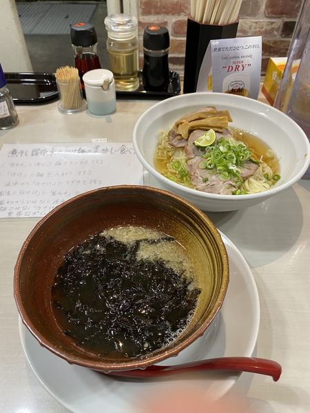 「煮干しと昆布水のつけ麺」@麺匠 克味の写真