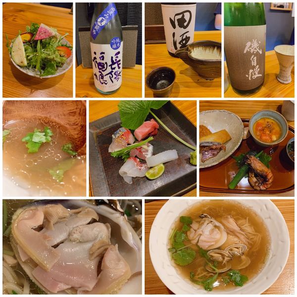 「はまぐりの潮soba 1100円」@和食と日本酒 大塚・みや穂の写真