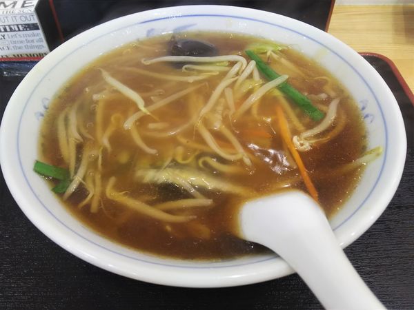 「サンマーメン（太麺）￥660」@中村ラーメンの写真