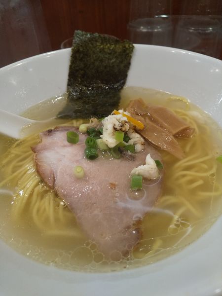 「淡麗鯛塩らーめん」@鯛塩らーめん 狛龍の写真