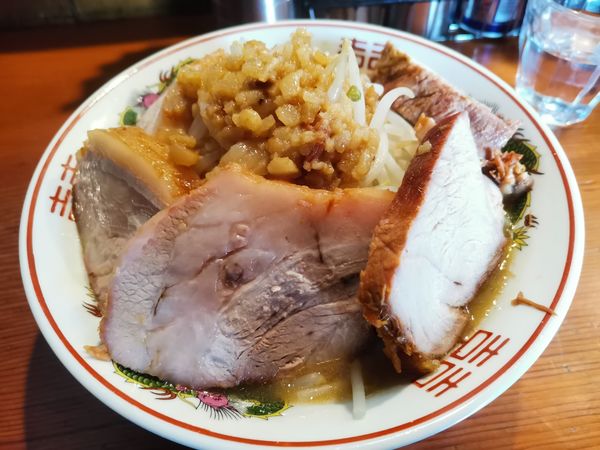 「小らーめん+豚増し」@麺処 ほん田 東十条店の写真