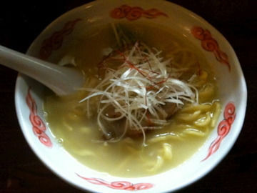 「鶏白湯ラーメン」@麺・酒処 ぶらりの写真