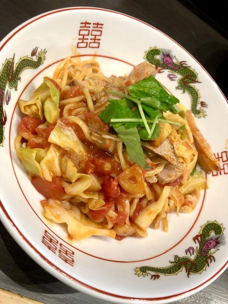 「【限定】トマトのまぜそば ￥850」@中華麺きなりの写真