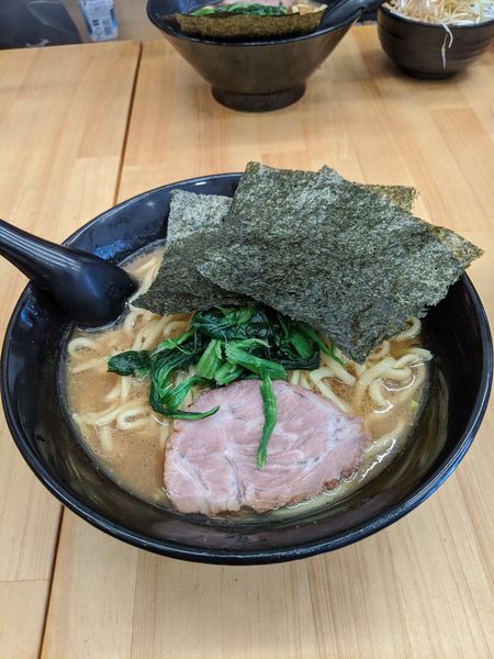 「せい家セット中盛のりまし」@せい家 三鷹店の写真