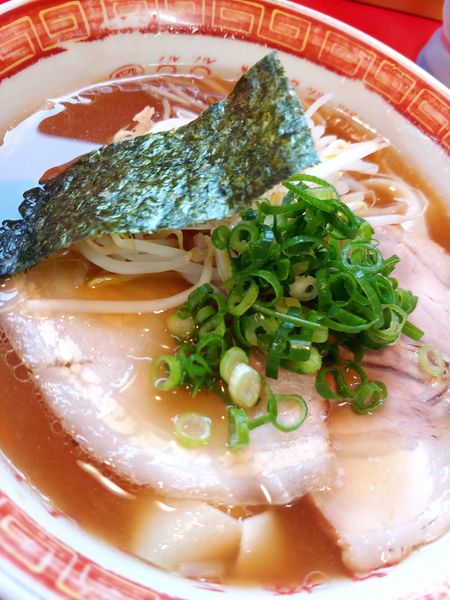 「らーめん(並・巾広麺)」@播州 内橋ら～めんの写真