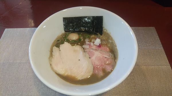 「淡麗改（950円）＋和え玉（200円）」@かき物語の写真