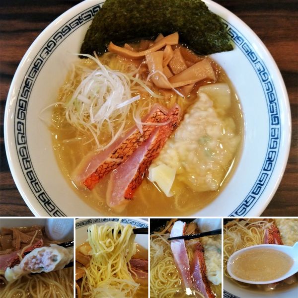 「金目鯛のラーメン(限定)  1200円」@稲荷屋の写真