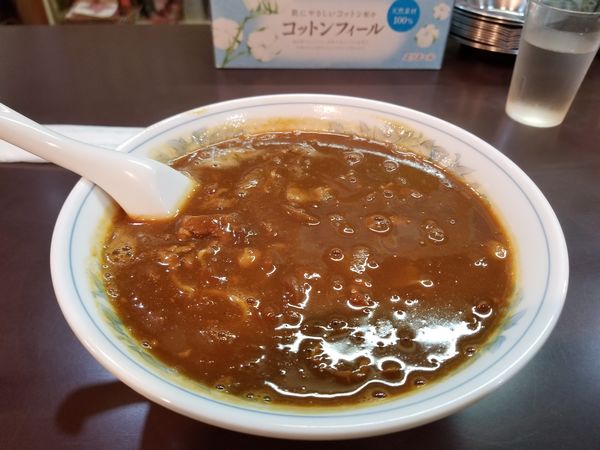 「カレーラーメン」@銀座ラーメンの写真