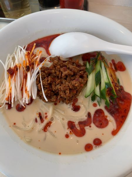 「冷やし白ごま担々麺」@中華そば いとうの写真