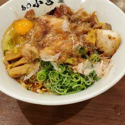 たれ中華(たれ投入後)