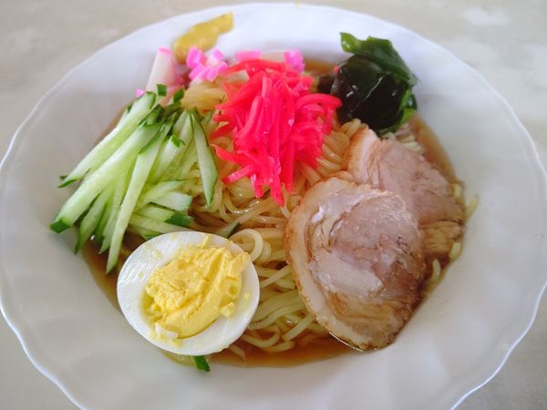 「冷し中華(並盛)560円」@そば・うどん 八起家 西口店の写真