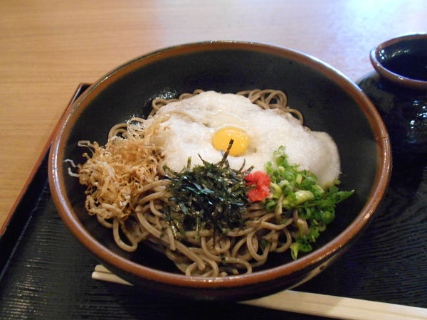 「山かけそば」@さの屋の写真