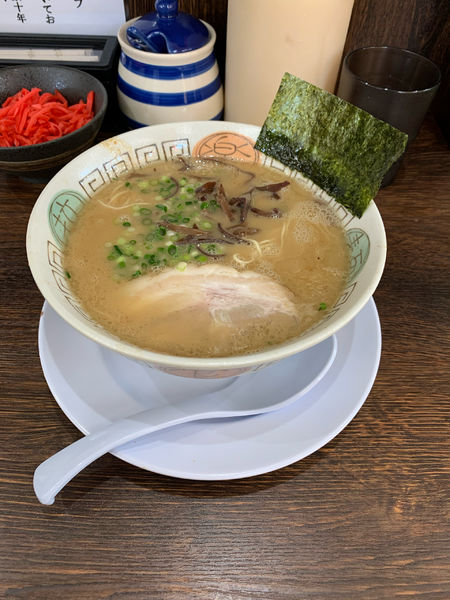 「らーめん　バリカタ」@博多長浜らーめん 楓神の写真