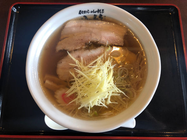 「〔醤油〕しょうがらーめん」@佐野らーめん餃子 八竹の写真