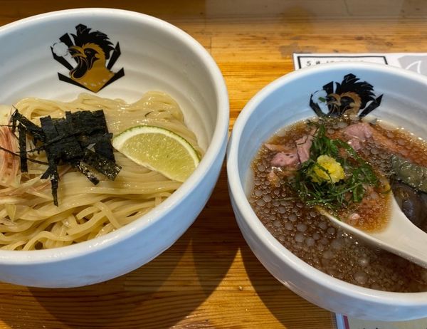 「【限定】冷やし鴨つけそば　１０００円」@満鶏軒の写真