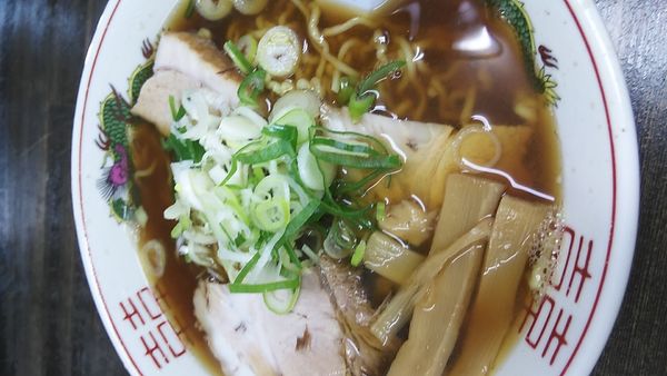 「ちぢれ　あっさり」@長尾中華そば 青森駅前店の写真