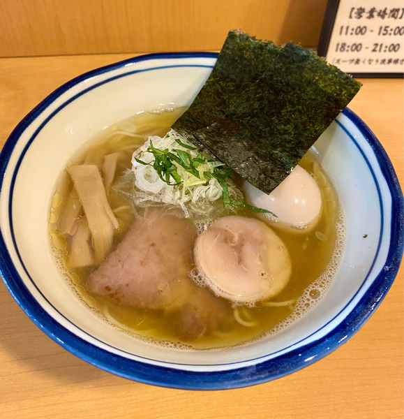 「特製塩らーめん ¥980」@麺処 富士松の写真
