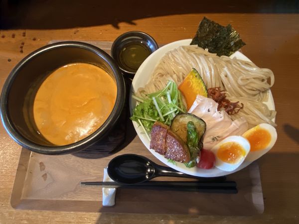 「濃厚オマール海老のトリュフつけ麺」@ヌードル 麺和の写真