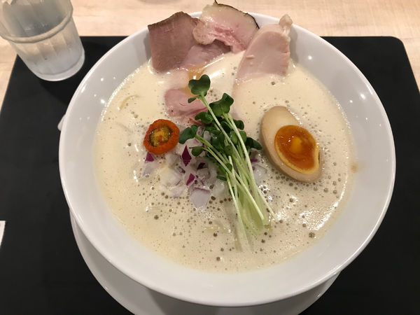 「鶏白湯泡ramen〜醤油〜」@鶏白湯泡ramenたまきの写真