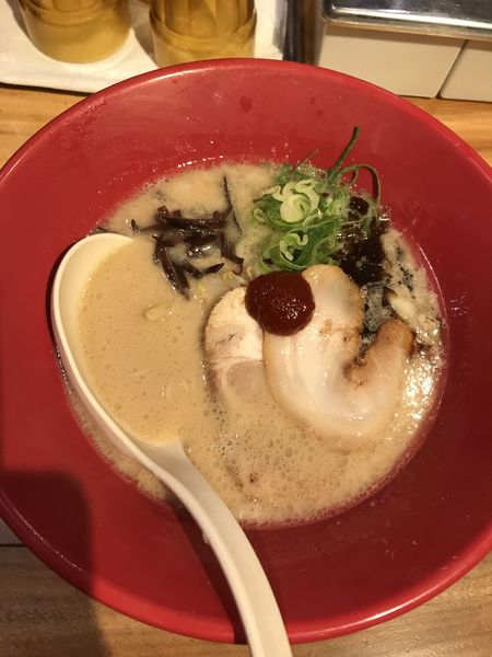 「赤丸新味（¥820）」@博多一風堂 上野広小路店の写真