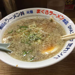 まぐろラーメン