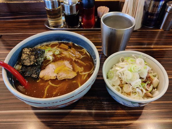 「中華そば　蛍ごはん」@中華そば 螢の写真