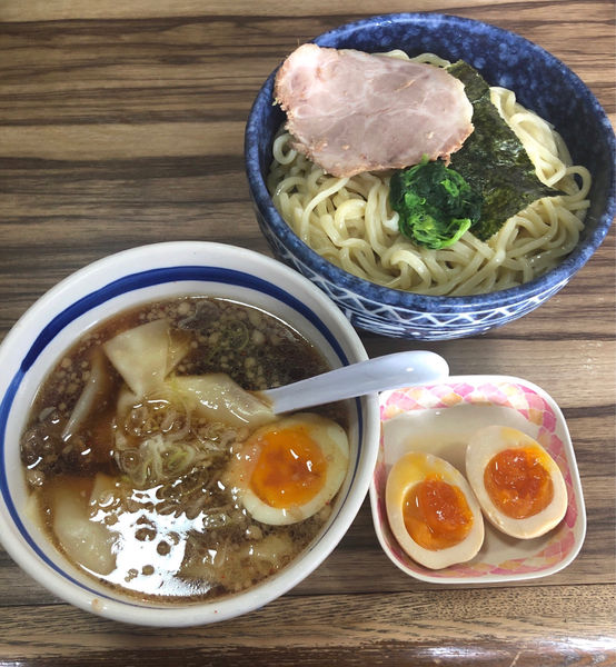 「特製もりそば ＋ ワンタン」@池袋大勝軒 川越店の写真