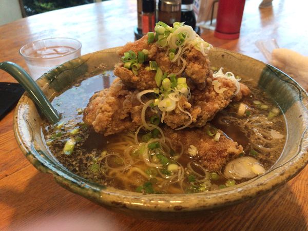 「から揚げらぁ〜麺スペシャルジャンボ」@ら〜めん いずみの写真